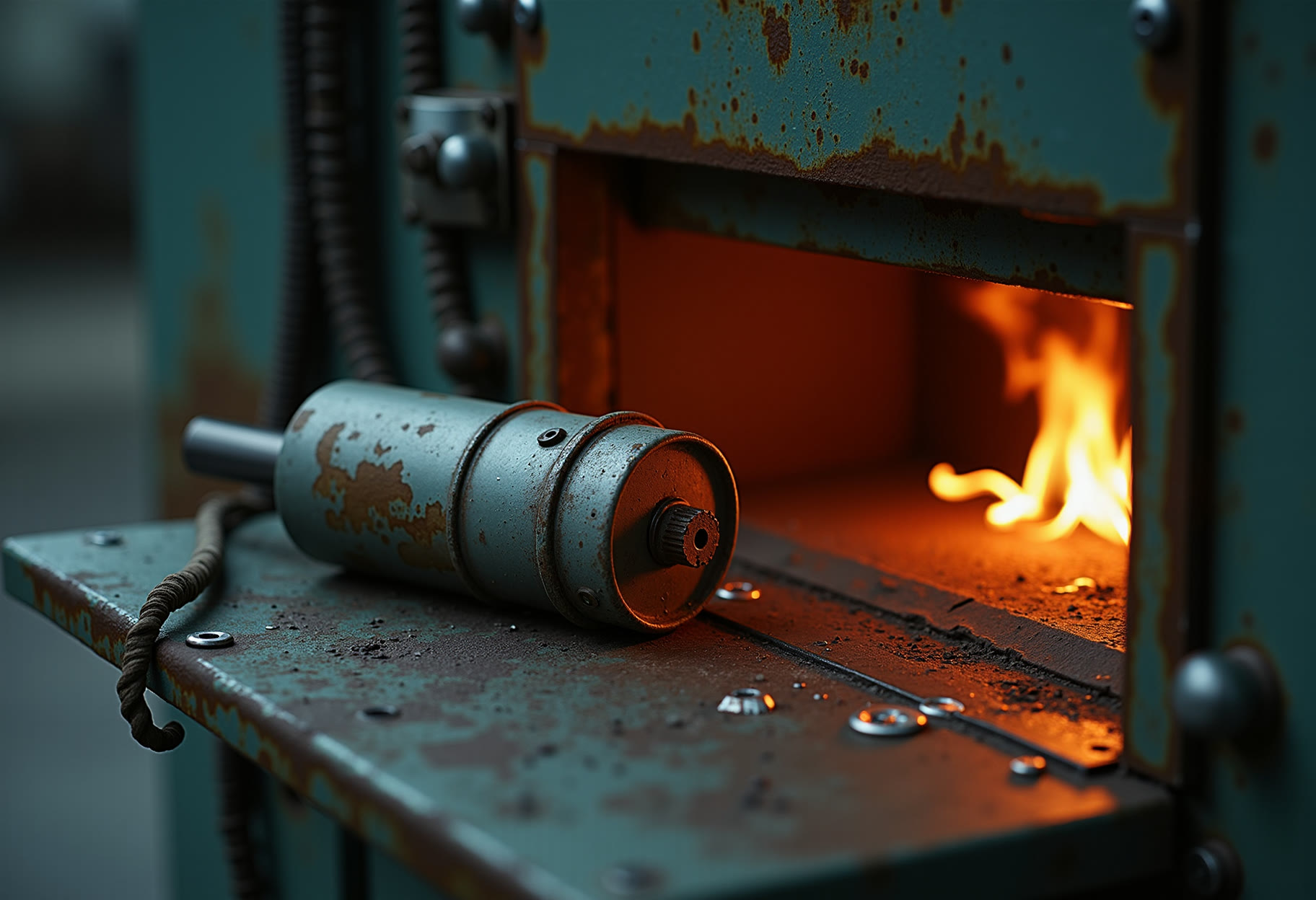 Hot surface igniter replaced on a Norman gas furnace