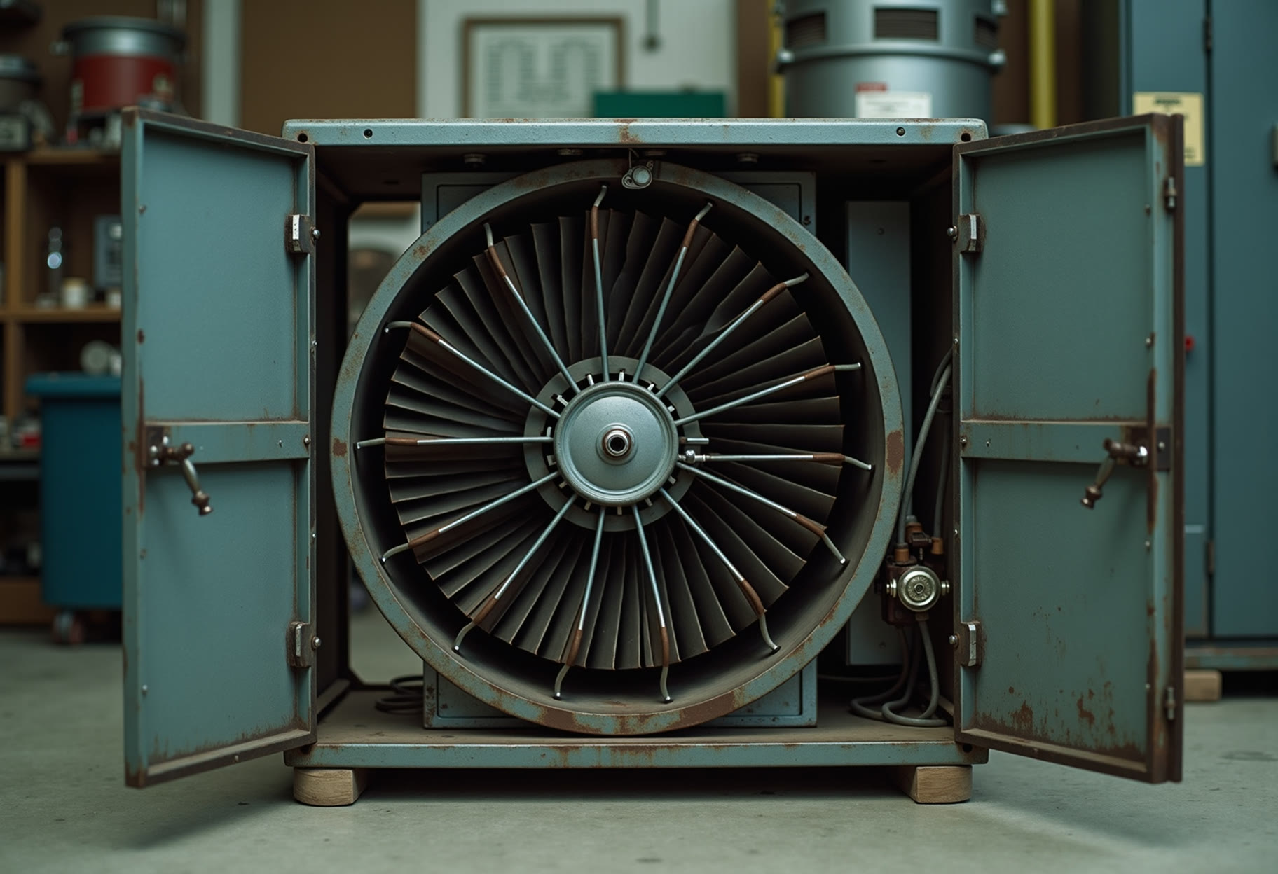 Blower motor and wheel replaced in Midwest City